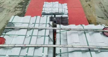 萍乡 芝麻白仿形加直形路沿石出货日常