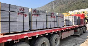 萍乡 芝麻灰地铺石出货日常