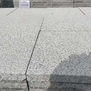 萍乡 白麻花岗岩石材推荐 荔枝面地铺石