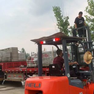 萍乡 黄金麻冰裂纹，地铺石装车