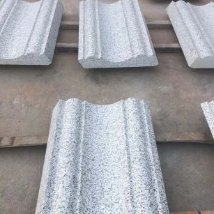 萍乡 白麻花岗岩光面别墅线条