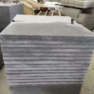 萍乡 芝麻白5公分火烧地铺成品，900*400，规格可定制