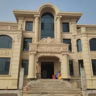 萍乡 黄金麻花岗岩别墅外墙干挂