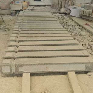 萍乡 芝麻白异形加工雕刻-栏杆大柱，方柱