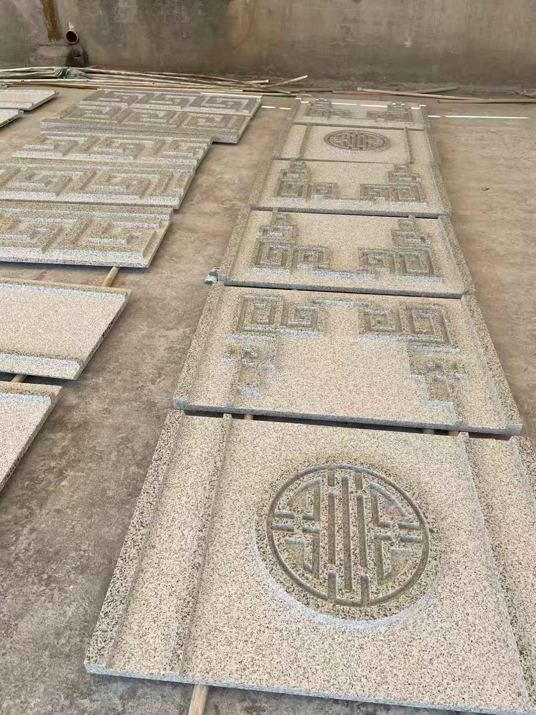 萍乡 白麻花岗岩外墙立面雕刻板