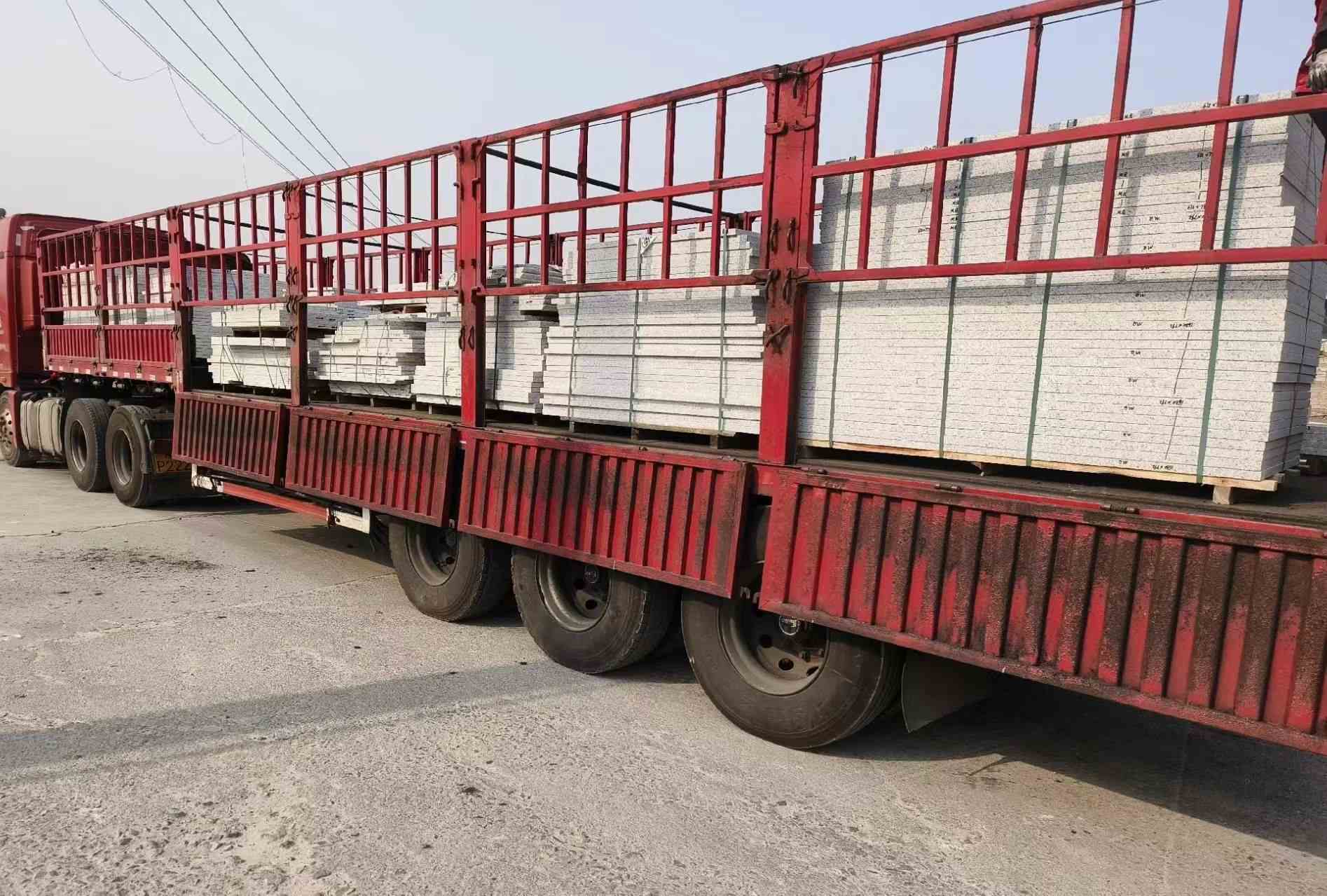 萍乡 白麻荔枝面外墙干挂，工厂装车日常