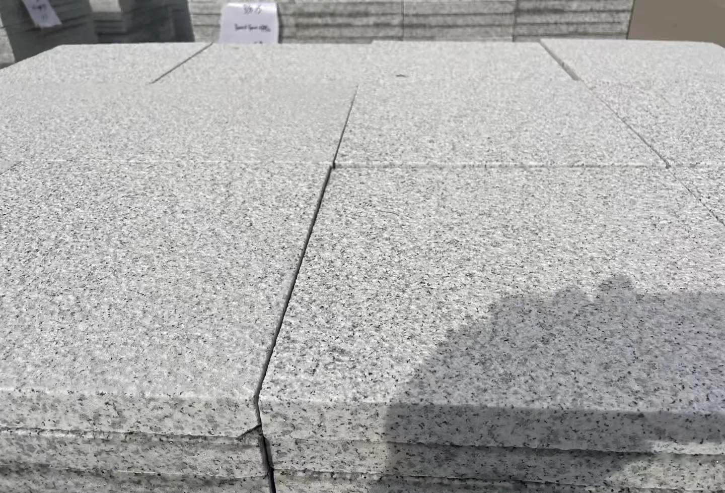 萍乡 白麻花岗岩石材推荐 荔枝面地铺石