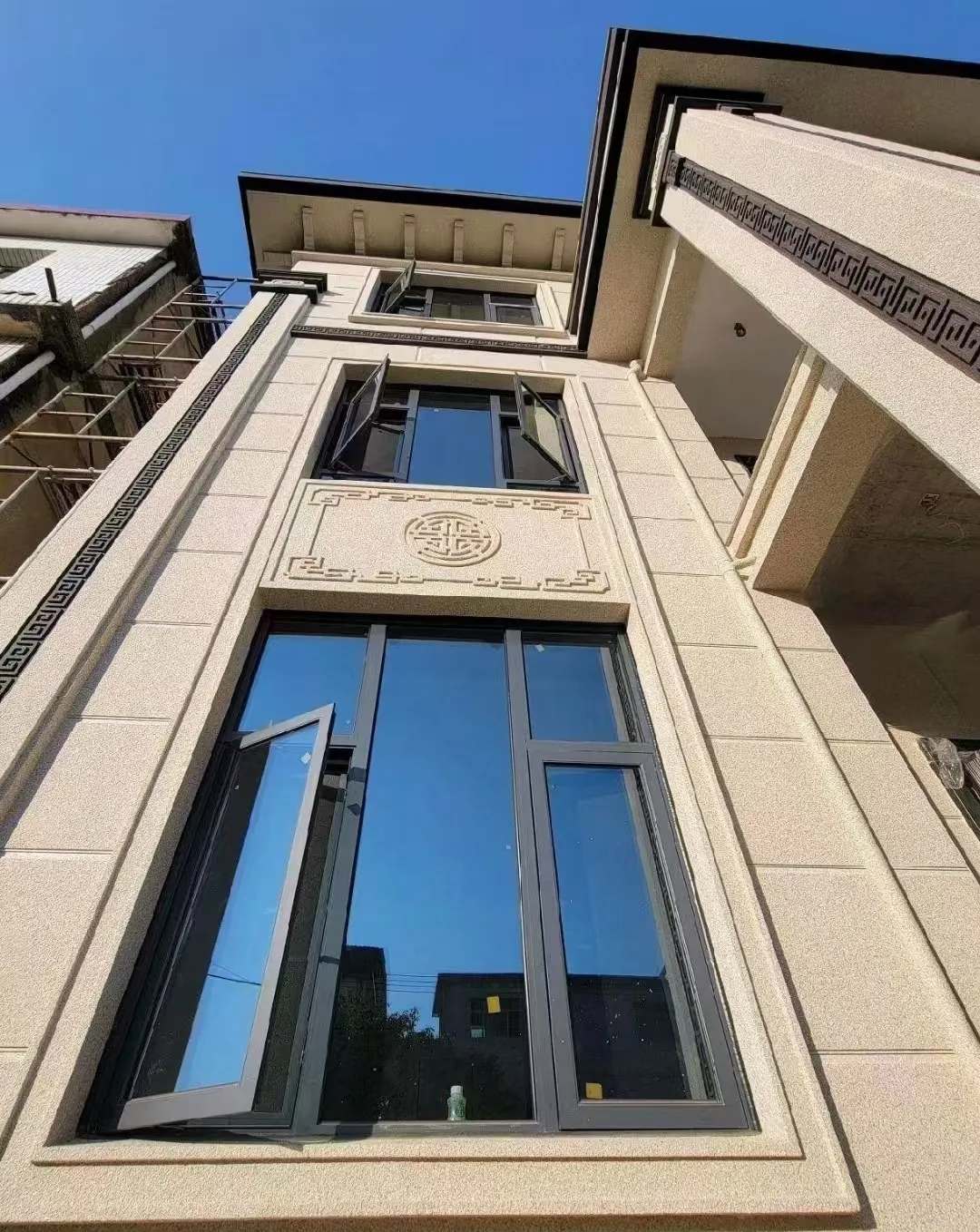 萍乡 黄金麻荔枝面别墅外墙干挂效果展示