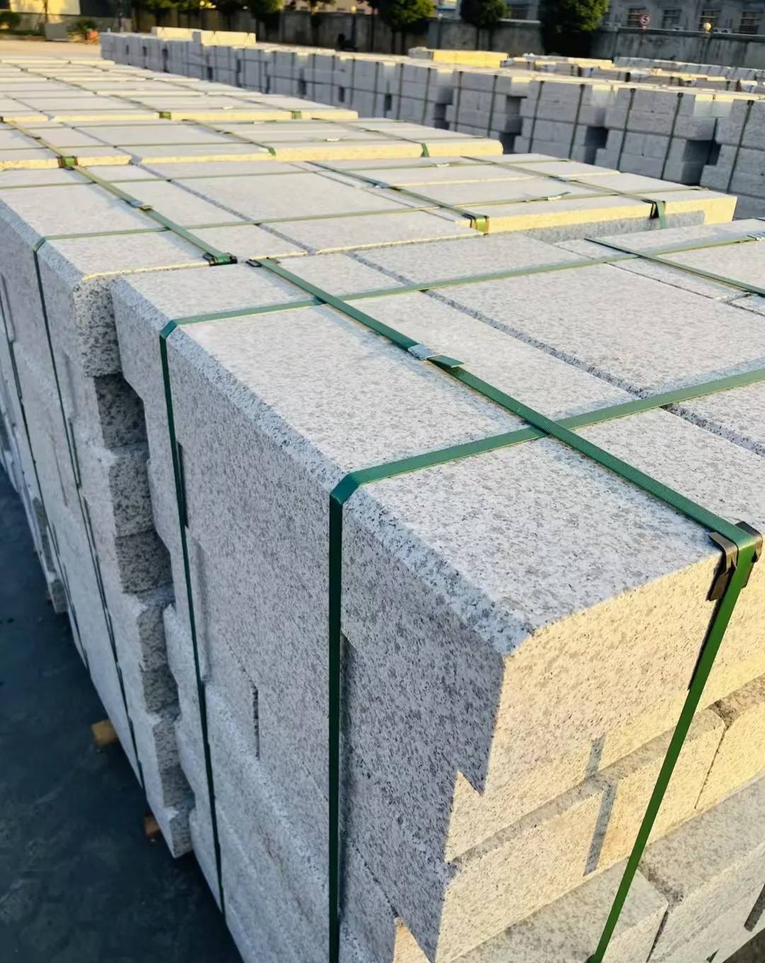 萍乡 白麻花岗岩路沿石，马路牙子，路缘石，平石，立缘石等